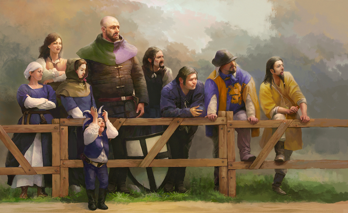 Зрители поединка