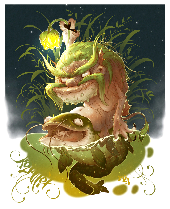 Персонаж: водяной