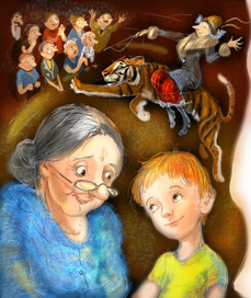 Реальная бабушка и Анди