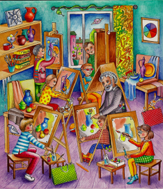 Игра "Художка"