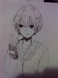 Парень аниме