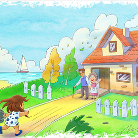 Девочка и море