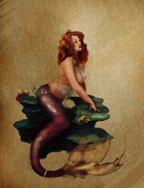 Pin Up Mermaid