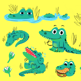 Маленький крокодил