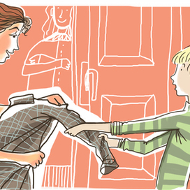 Иллюстрация к рассказу"Как шутили в старину"