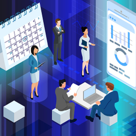 Бизнес иллюстрация