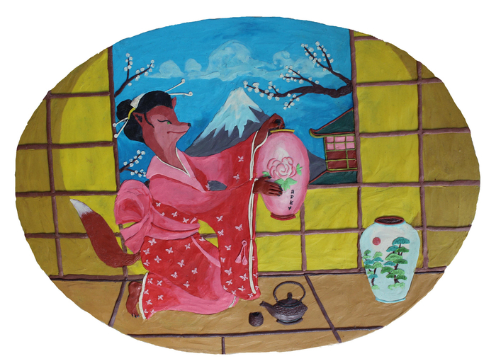 Японская лисичка 