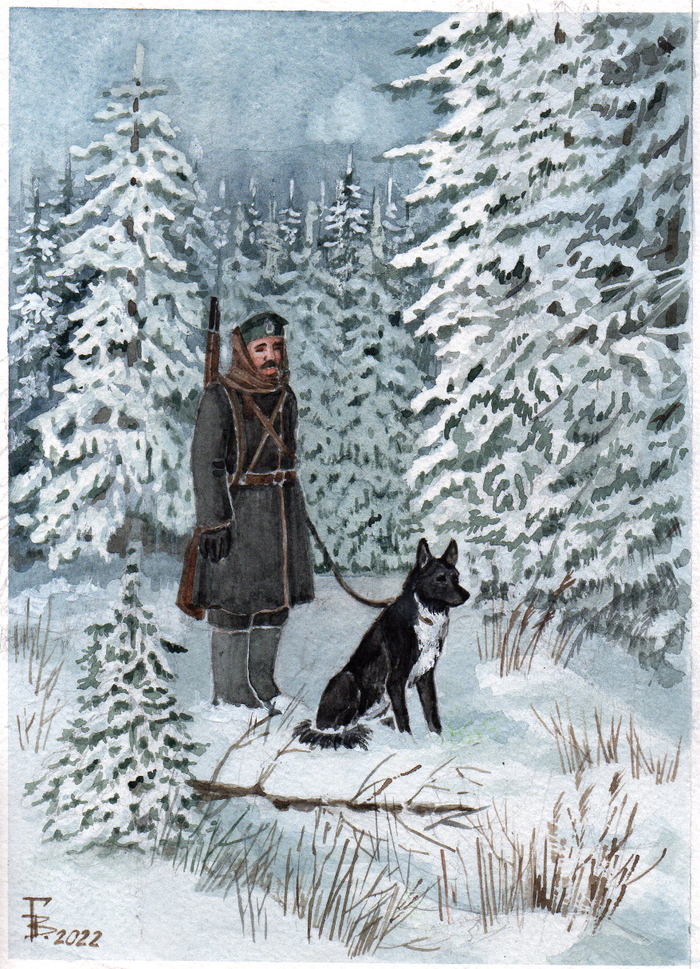 Служебные будни 1 Санкт-Петербургской пограничной бригады. Русско-финская граница