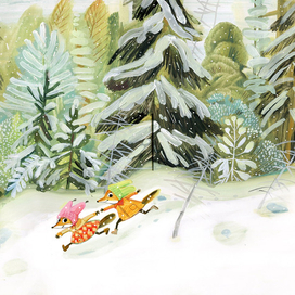 Каникулы у лисят