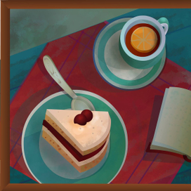 Картина для кухни. Сериал Ангел Бэби.