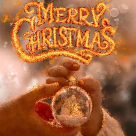 открытка к рождеству