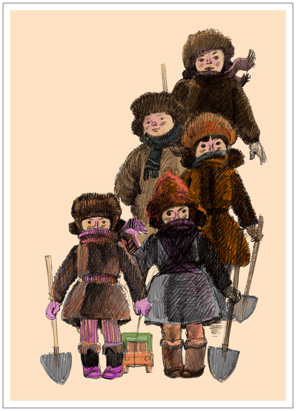 зарисовки для книги