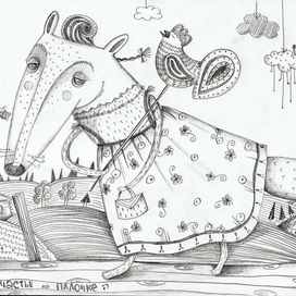 лисье счастье на палочке