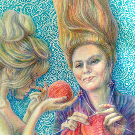 мать и дочь