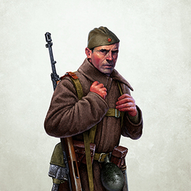 Иллюстрация к книге "Блокада Ленинграда"