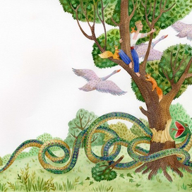 Телесик и змея. Издательство "MIKKO"