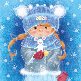 девочковое новогоднее