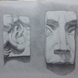 АКАДЕМИЧЕСКИЙ РИСУНОК ГИПСА