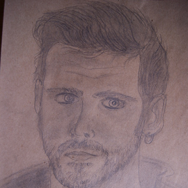 Портрет мужчины карандашом