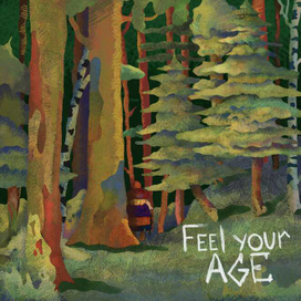 Обложка книги "Feel Your Age" для международного конкурса ''Silent Book Contest''
