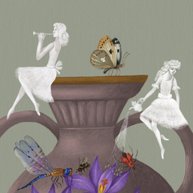 Крокусы, sketches