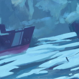 Холодные льдины 