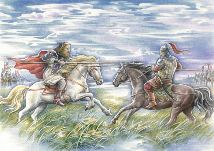 Поединок Пересвета с Челубеем