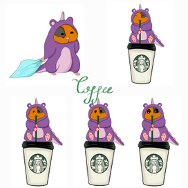 Хомяк и кофе