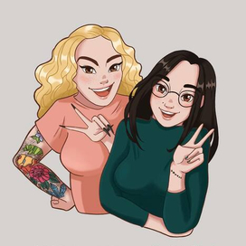 Иллюстрация для мерча подкаста