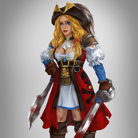 Концепт персонажа. Пират