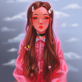 Рисунок по фото karrrambaby