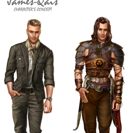Джеймс-Кайс,концепт персонажа