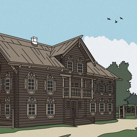 Открытка. Шелтозеро