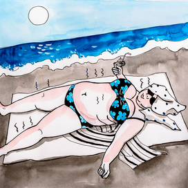 Жареный турист