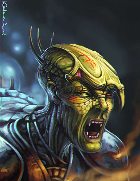 зелененький