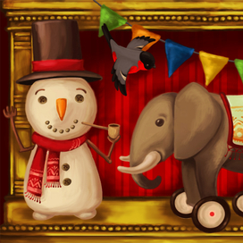 декорации мюзикл Хрустальное Сердце