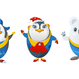 Пингвины