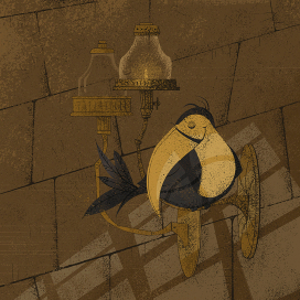 Бумажная дверь 8