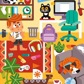 Найди и покажи развивающие карточки