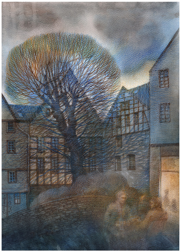 Вечерние тени