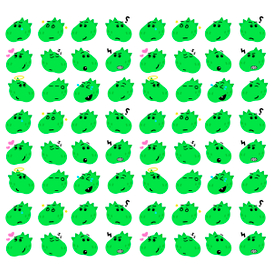 Паттерн с динозавриком