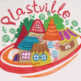 Город. Пластилин