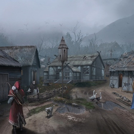 Атрофия - концепт арт локации