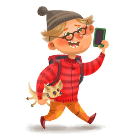 Дядя с собачкой