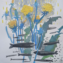 Одуванчики весны 2022 года