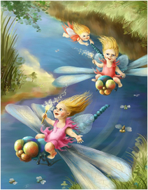 Феечки и стрекозы