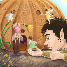 Тыквенный домик