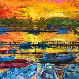 Этюд у реки