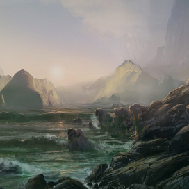 Скалистый берег