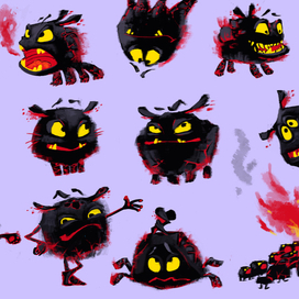 Угольки. поиск персонажей для м\ф "Снежная королева-3"